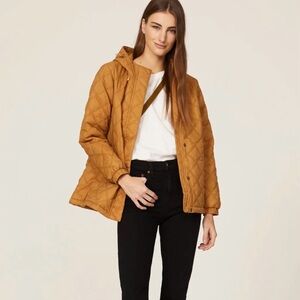 Madewell Mustard Quilted Jacket